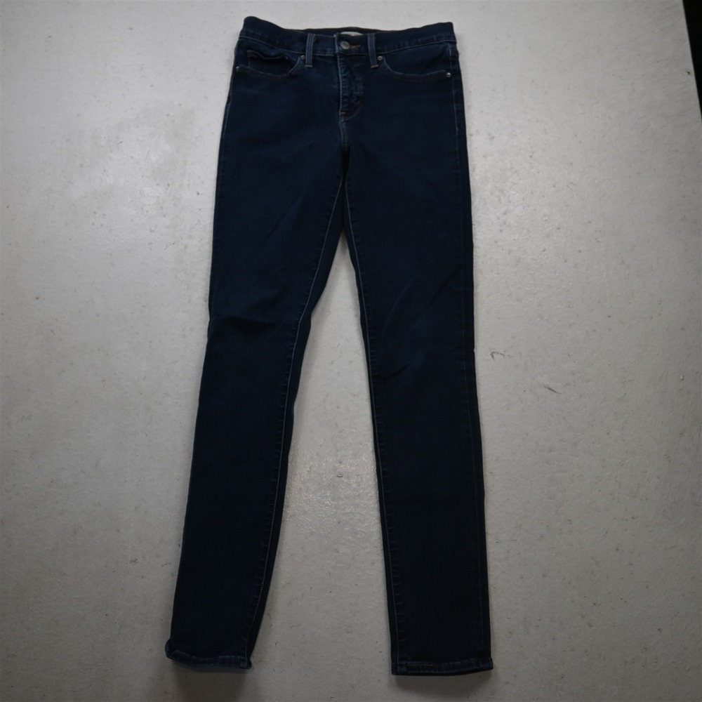 Levis 27 Mid Rise Shaping Skinny Rinse Stretch Denim Womens Jeans